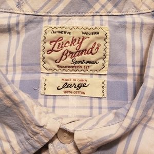 Lucky Brand western shirt